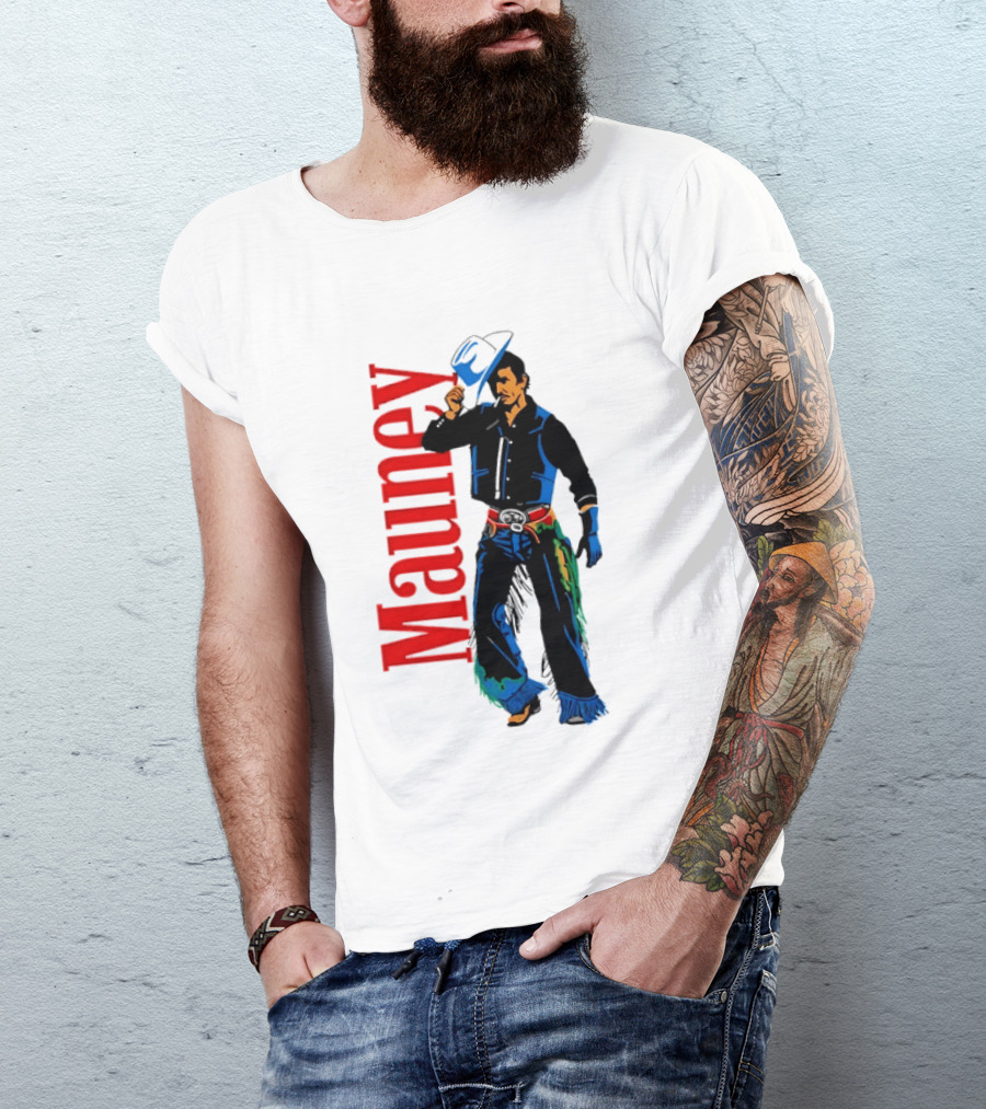 JB Mauney Bull Rider Cowboy Style Western T-Shirt