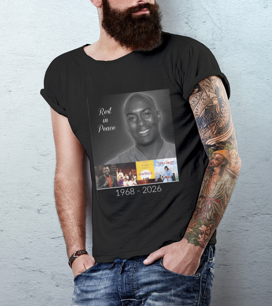 Rest In Peace Reggie McFadden 1968 2026 In Living Color Def Comedy Jam Little Nicky The Inkwell T-Shirt