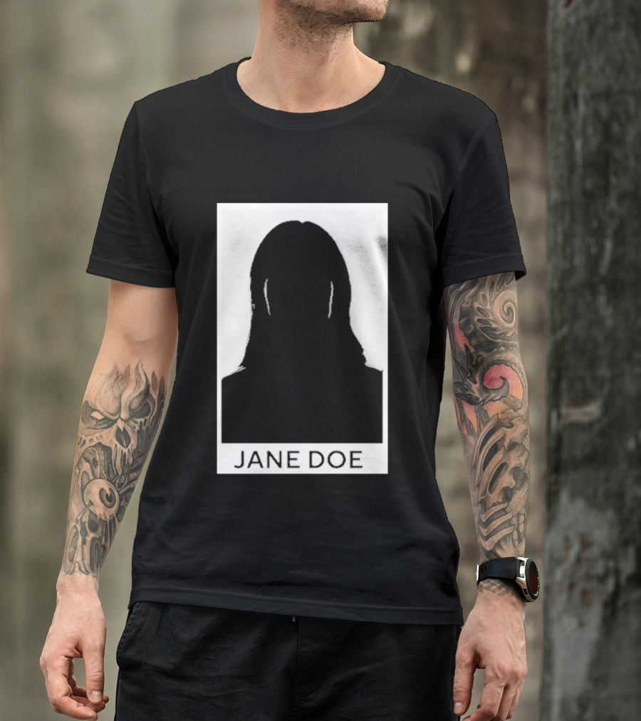 Justice For Jane Doe Silhouette Recognition Movement T-Shirt