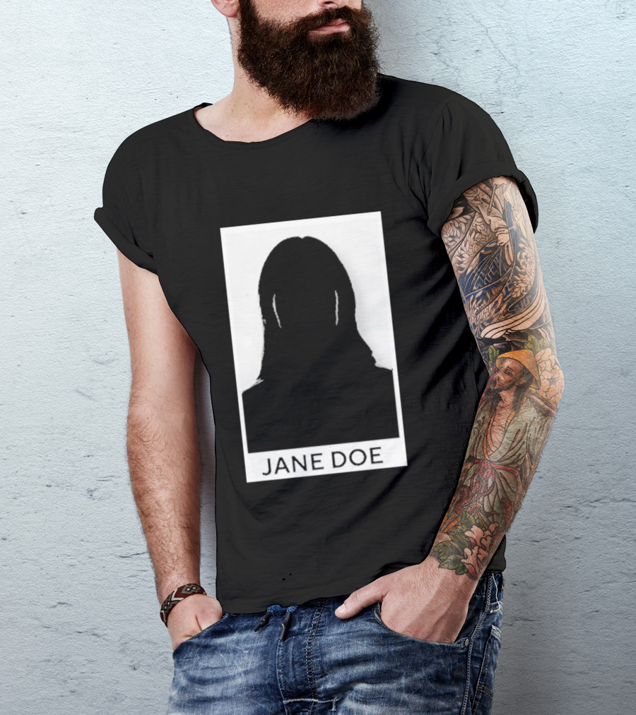 Justice For Jane Doe Silhouette Recognition Movement T-Shirt