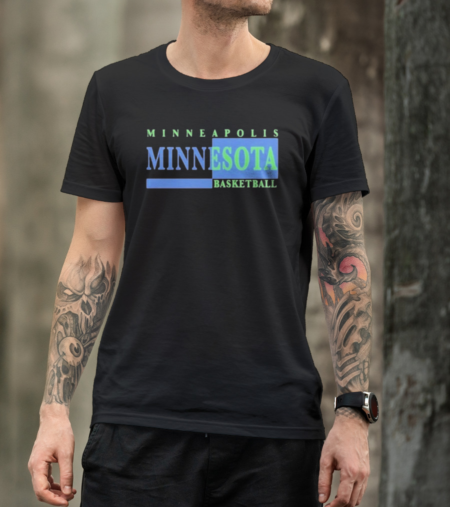 Minneapolis Minnesota Basketball Team Sports Fan Gear T-Shirt