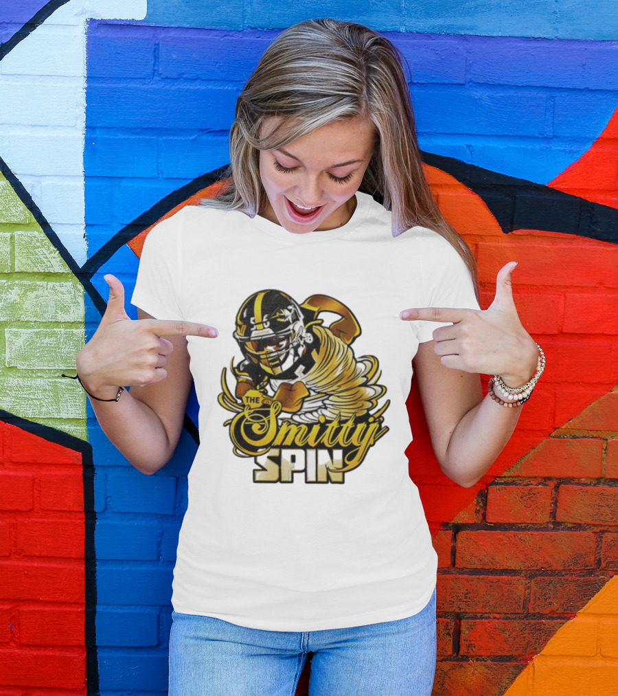 Smittyj Spin Alex Highsmith Pittsburgh Steelers Football T-Shirt