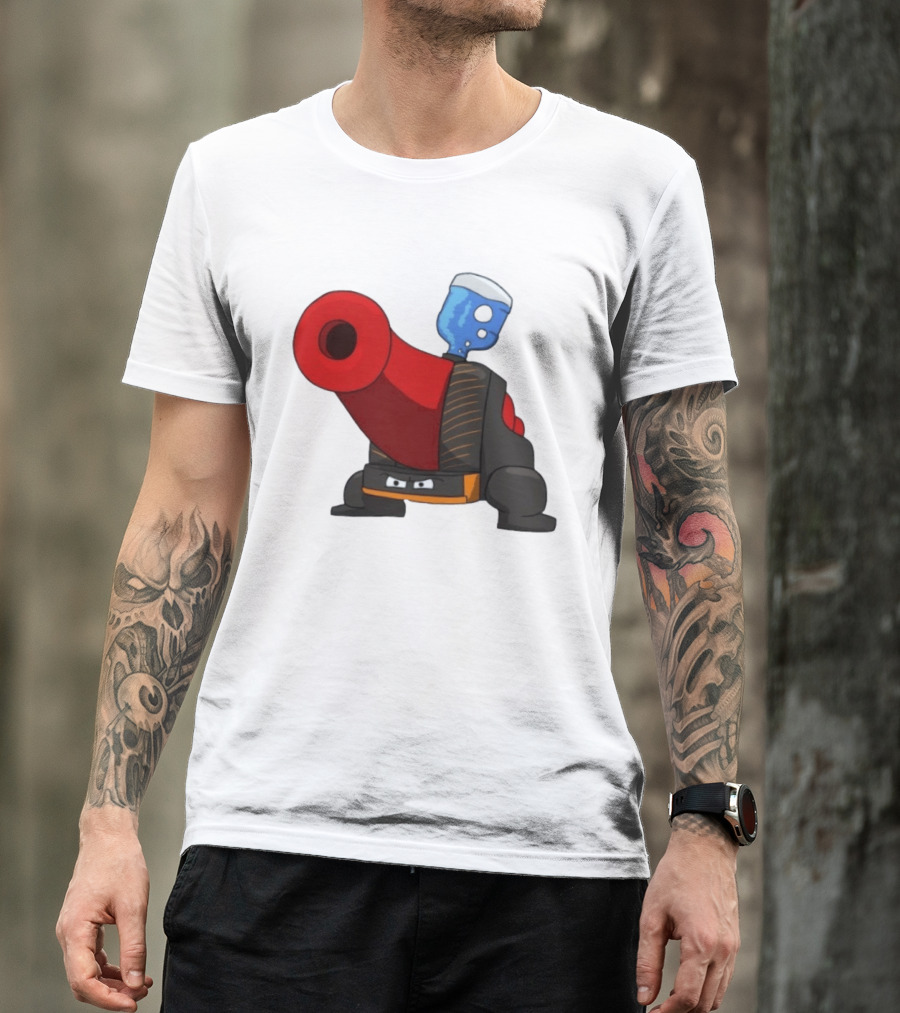 Tampa Bay Buccaneers Inspired Blastoise Pokemon T-Shirt