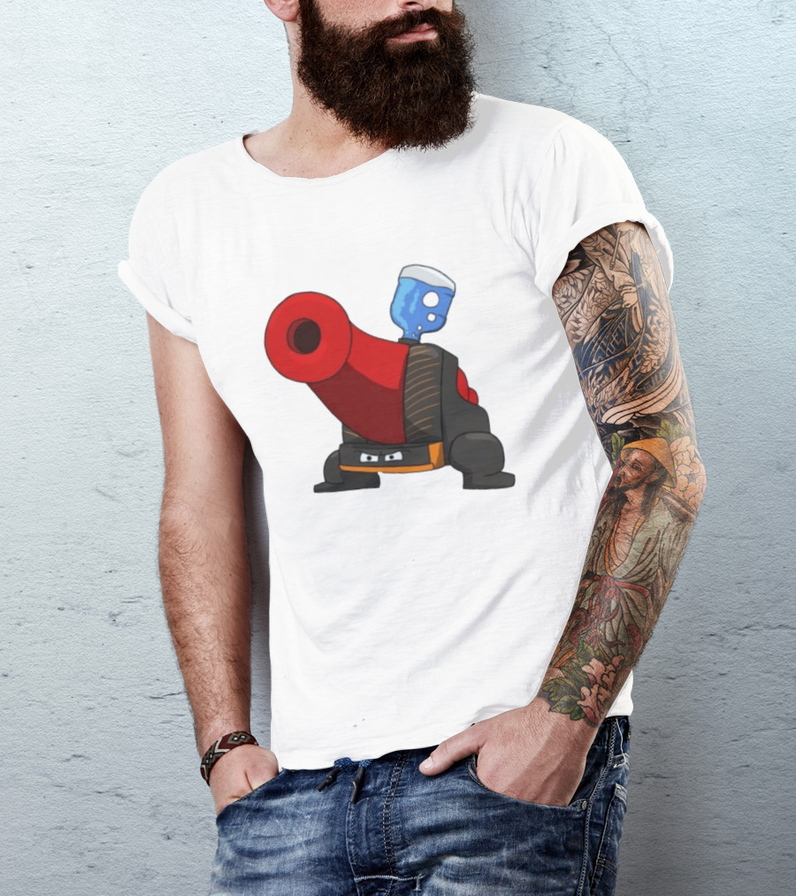Tampa Bay Buccaneers Inspired Blastoise Pokemon T-Shirt