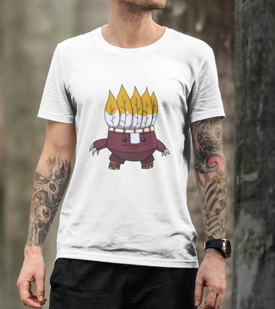 Washington Commanders Pokemon Cartoon T-Shirt