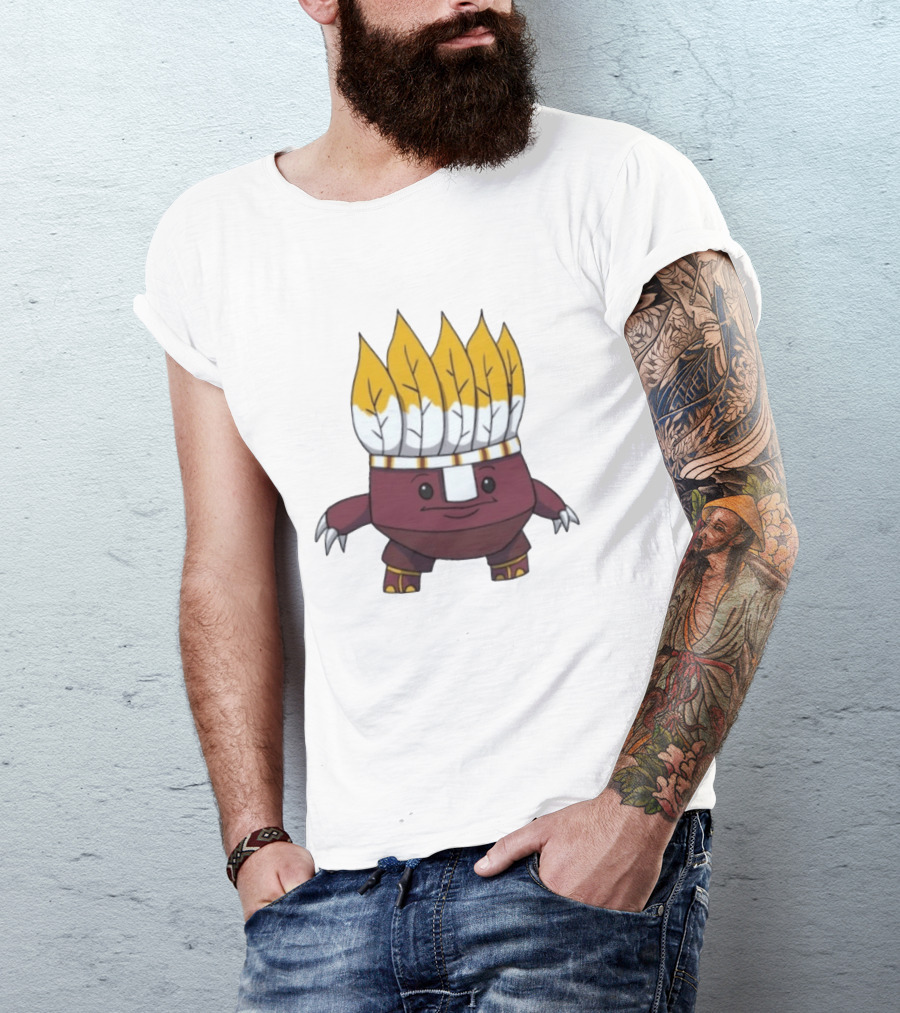 Washington Commanders Pokemon Cartoon T-Shirt