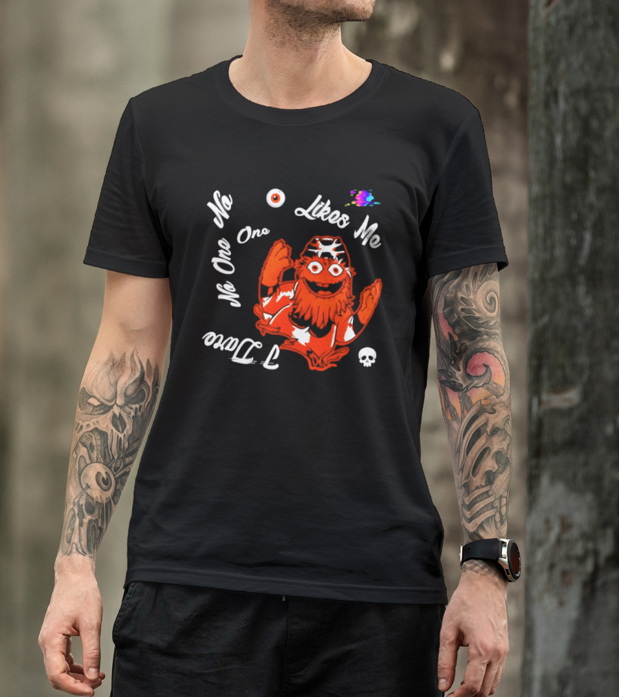 Gritty Philadelphia Flyers No One Likes Me 2026 T-Shirt