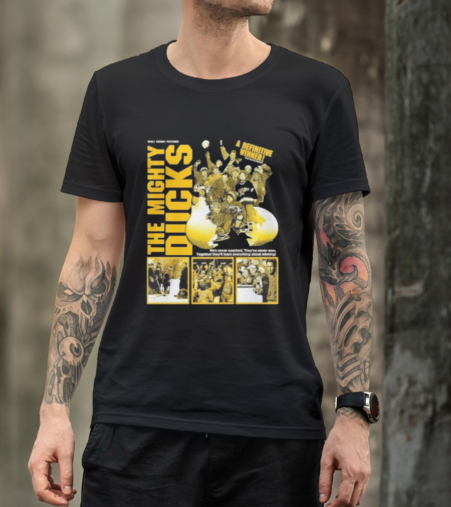 Walt Disney Pictures The Mighty Ducks Movie A Definitive Winner T-Shirt