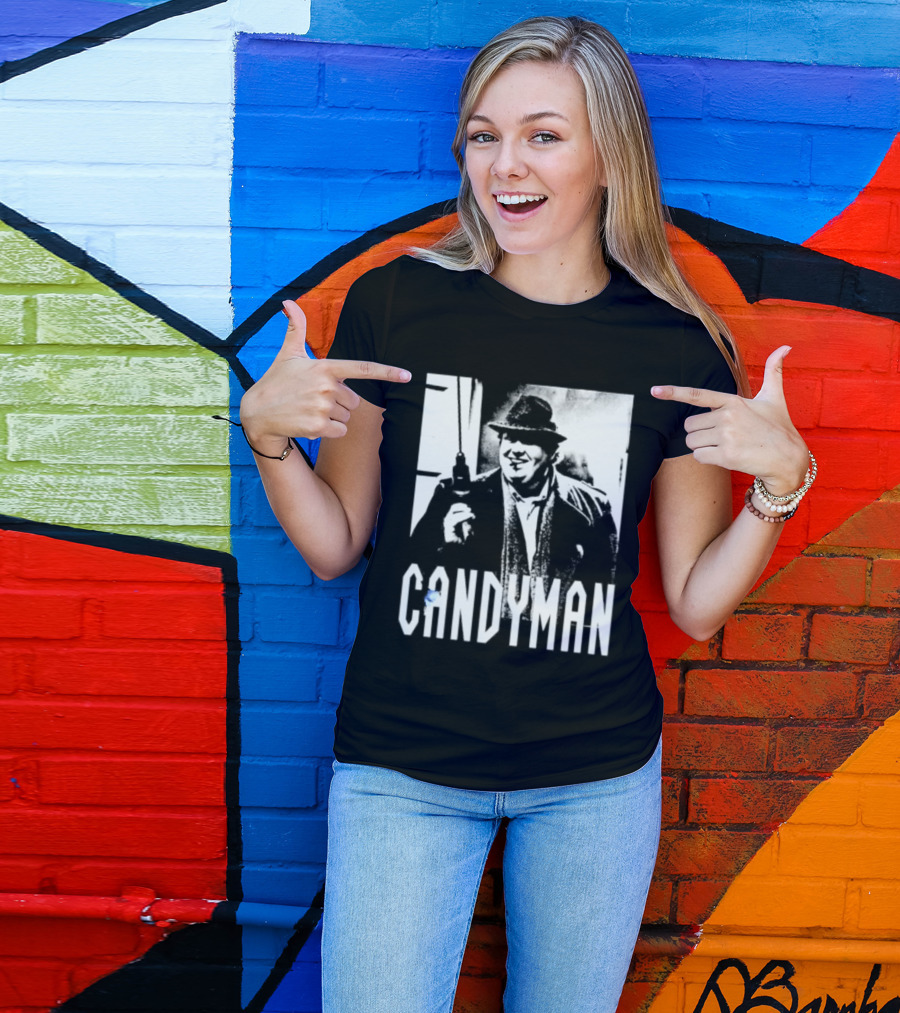 John Candy Candyman Bootleg Comedy Candyman T-Shirt