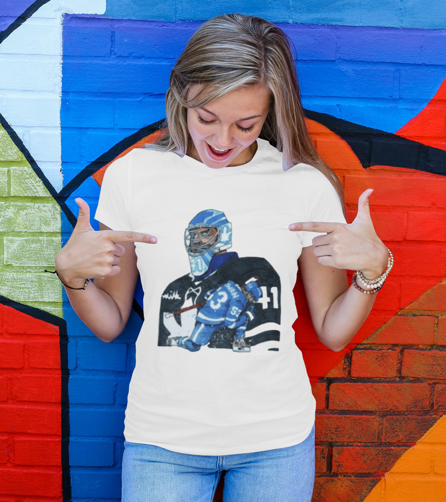 Cowan 53 Toronto Hockey Game 2 BrianBeLeafs Goalie Art 41 T-Shirt