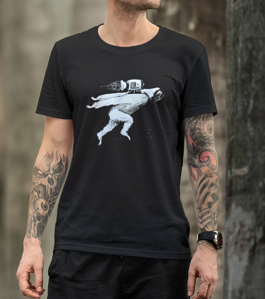 Sloth Flying With Rocket Jetpack Adventure T-Shirt