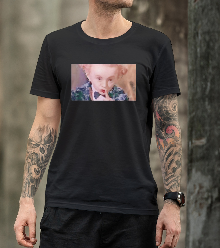 Alice In Wonderland Mad Hatter Mischievous Shh Gesture T-Shirt