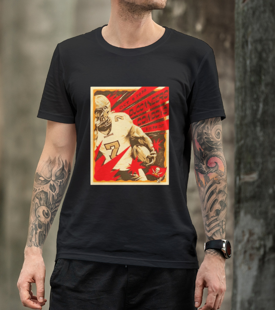 Buccaneers At Cowboys October 8 2026 8:15 PM EST T-Shirt