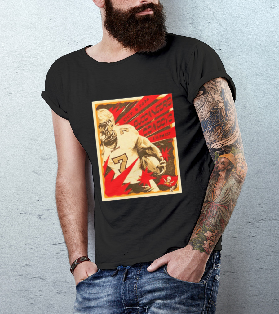 Buccaneers At Cowboys October 8 2026 8:15 PM EST T-Shirt