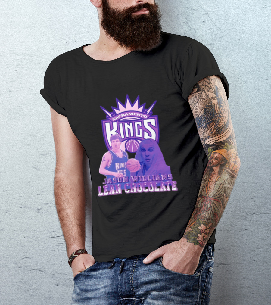 Jason Williams Sacramento Kings NBA Lean Chocolate T-Shirt