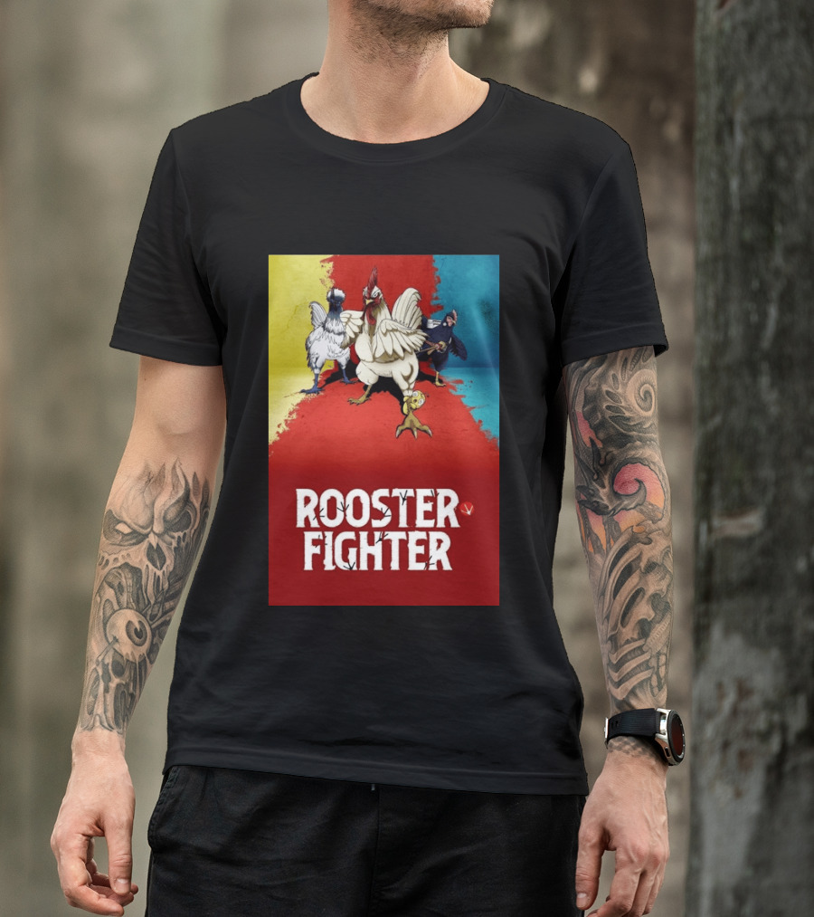 Keiji Rooster Fighter Manga Anime Adventures T-Shirt