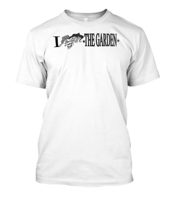 I Love The Garden Skull Face T-Shirt