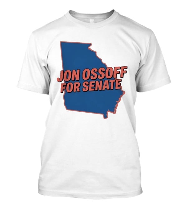 Jon Ossoff For Senate Georgia Map Election T-Shirt