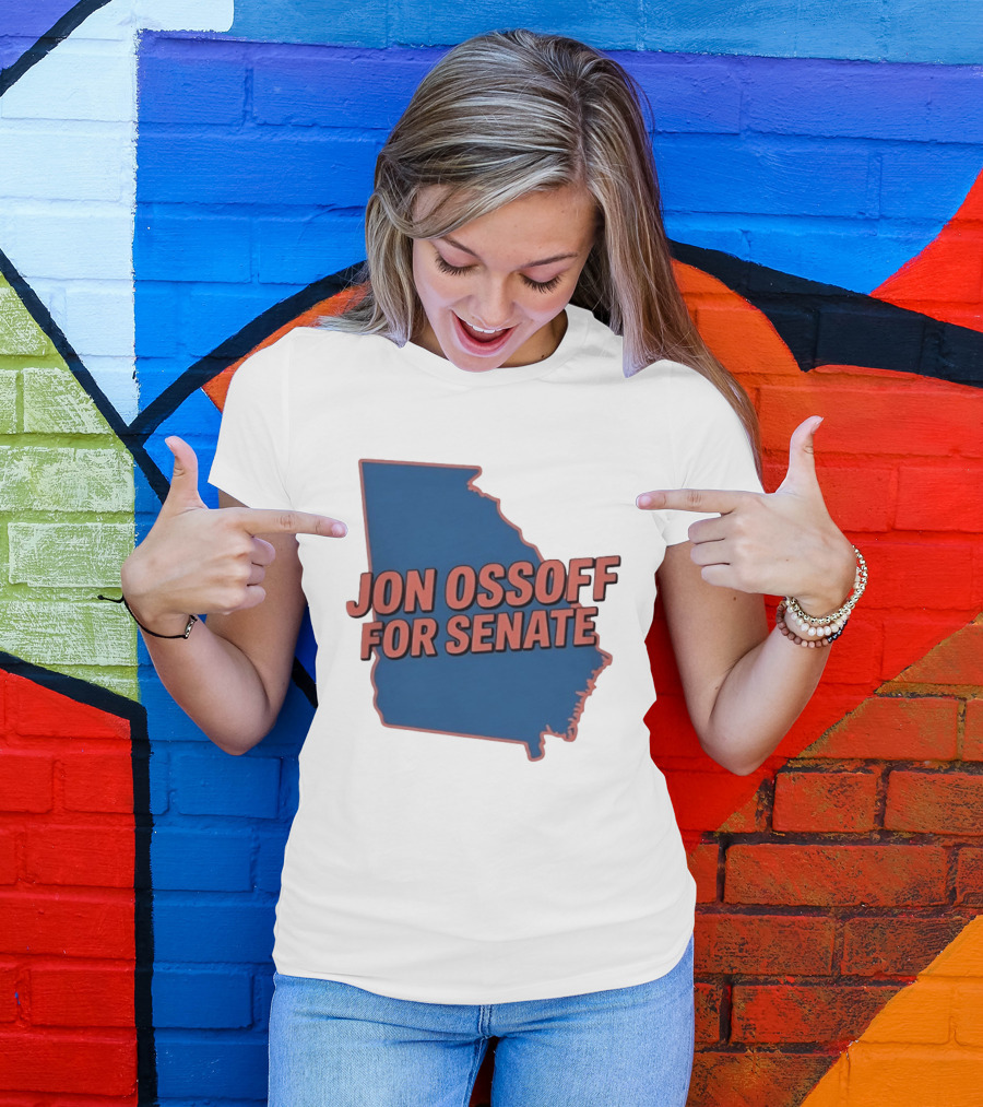 Jon Ossoff For Senate Georgia Map Election T-Shirt