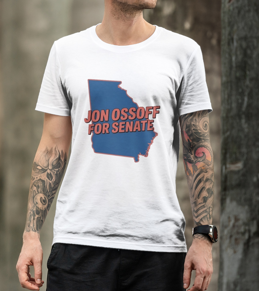 Jon Ossoff For Senate Georgia Map Election T-Shirt