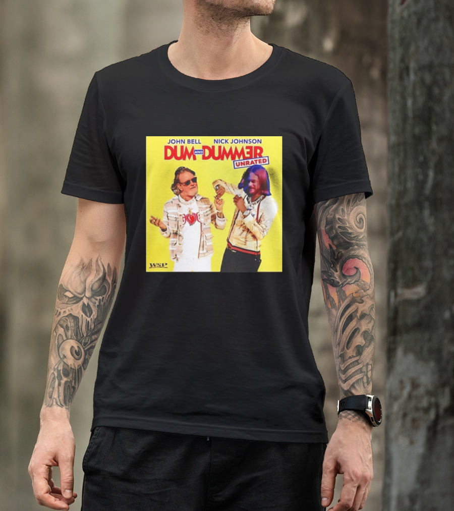 John Bell Nick Johnson Dum And Dummer Unrated MLB WSP T-Shirt