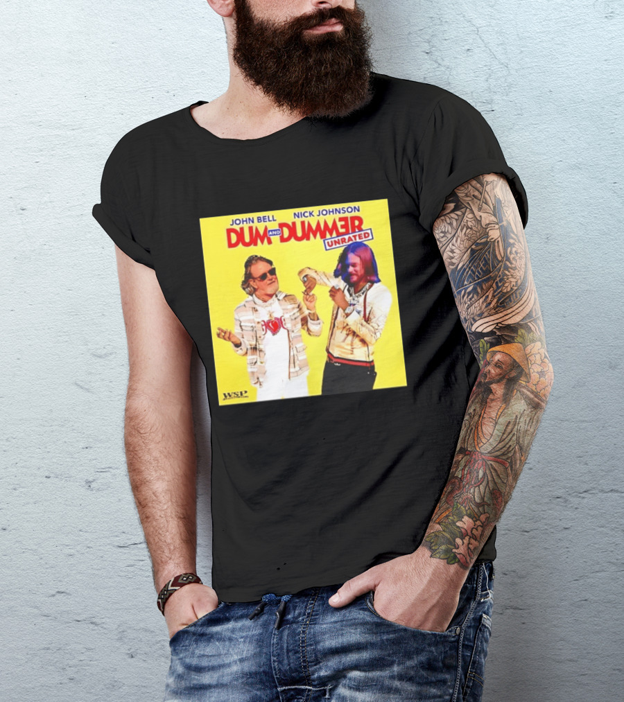 John Bell Nick Johnson Dum And Dummer Unrated MLB WSP T-Shirt