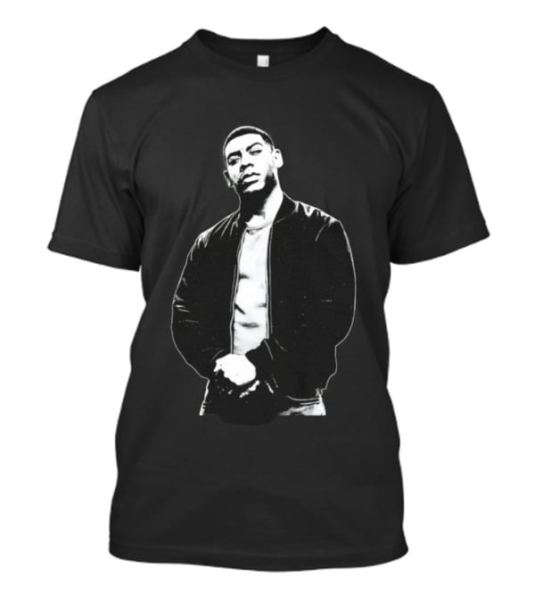 Joseph Sikora In Tommy Egan Power Bomber Jacket Outfit T-Shirt