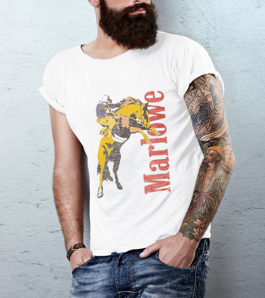 Marlowe Cowboy Horse Rider Western T-Shirt