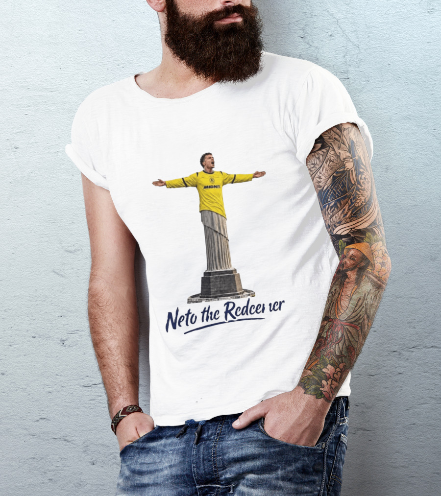 Neto The Redeemer Wolverhampton Wanderers Midnite Soccer Player T-Shirt