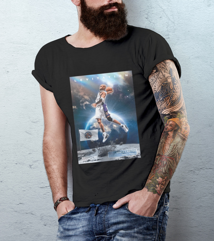 Vince Carter Levitation Toronto Raptors Basketball Legend T-Shirt