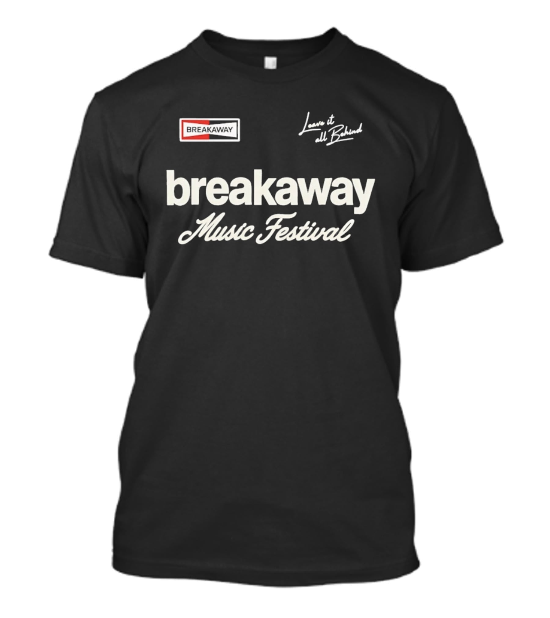 Breakaway Music Festival Leave It All Behind Budweiser T-Shirt