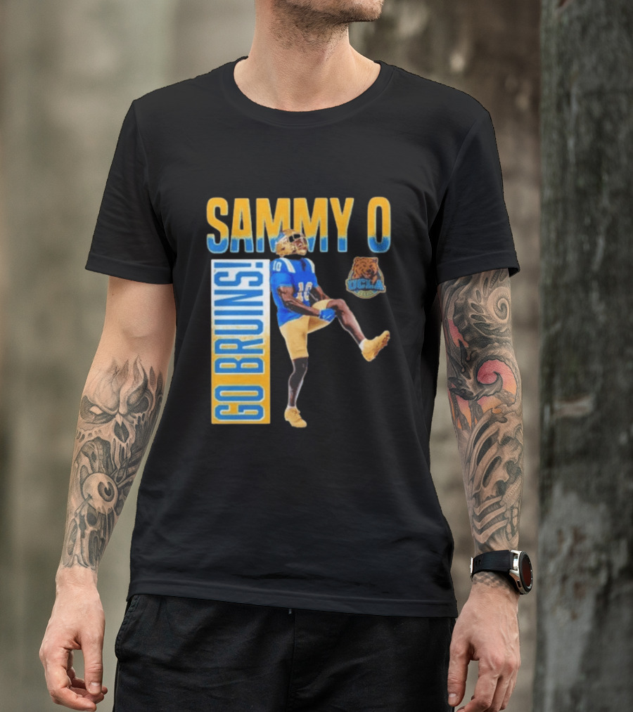UCLA Bruins No 10 Sammy O Go Bruins College Football T-Shirt