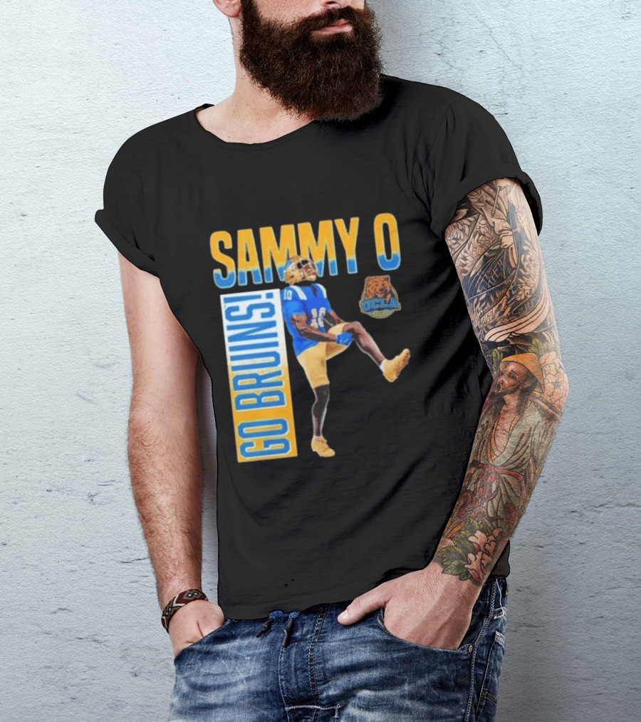 UCLA Bruins No 10 Sammy O Go Bruins College Football T-Shirt