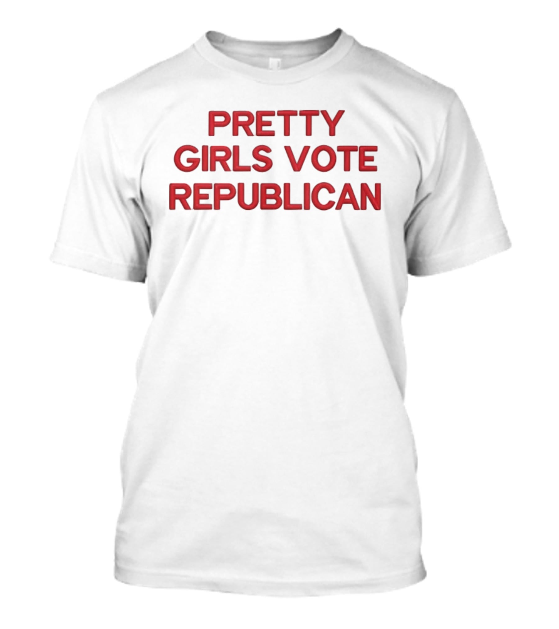 Pretty Girls Vote Republican Conservative T-Shirt