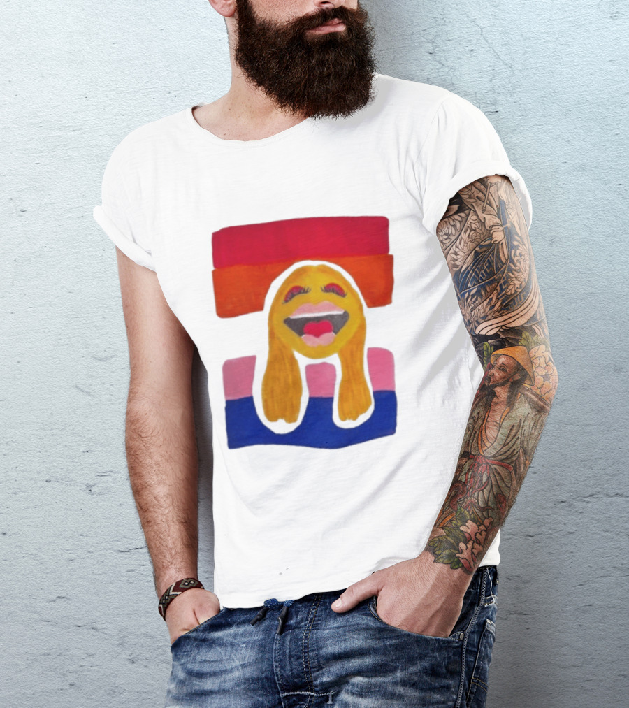 Janice Muppet Character With Lesbian Pride Colors LGBTQ The Muppets T-Shirt