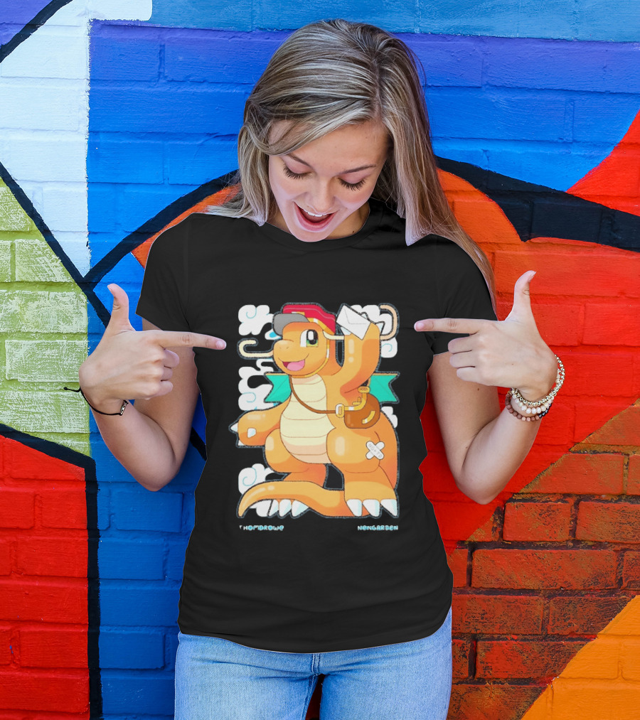 Thomdrower Nengarden Dragonite Mail Carrier T-Shirt