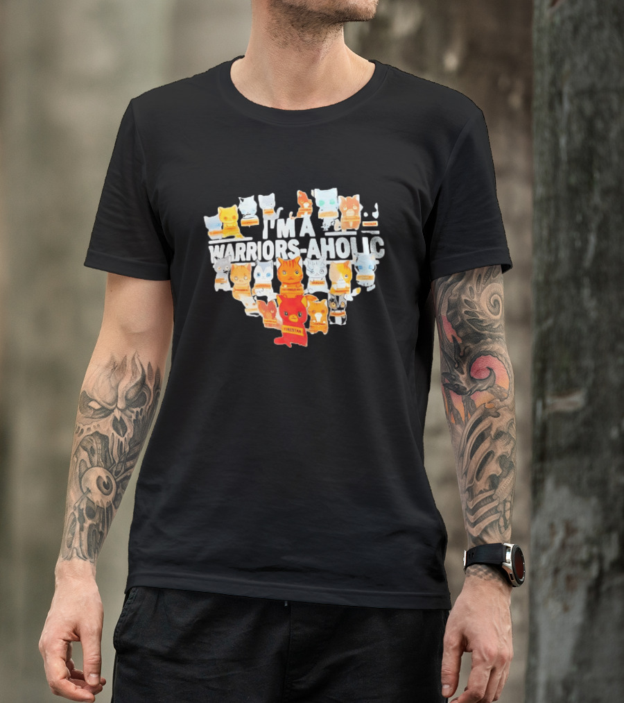 I'm A Warriors Aholic Cat Lover Firestar Collection T-Shirt