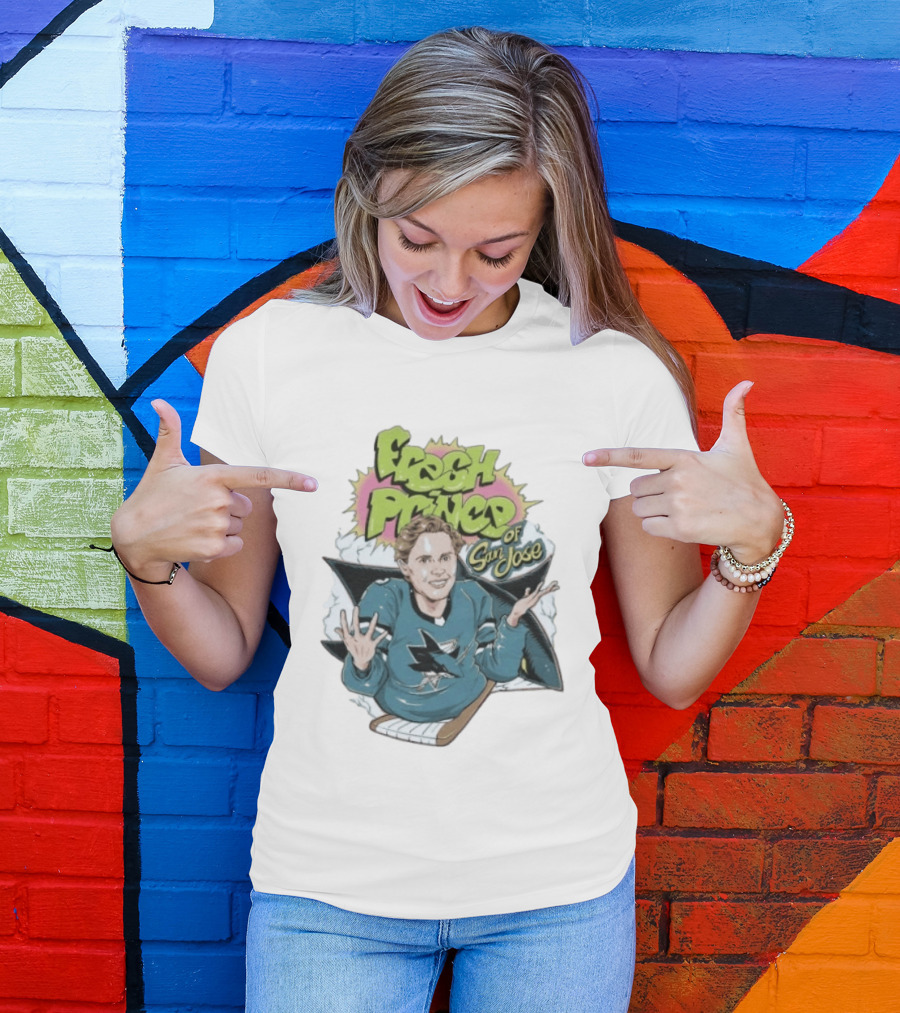 Fresh Prince Of San Jose San Jose Sharks Hockey Player T-Shirt