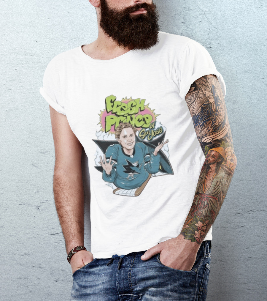 Fresh Prince Of San Jose San Jose Sharks Hockey Player T-Shirt