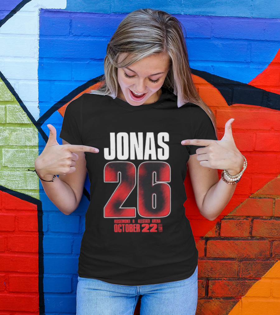 Jonas Brothers October 22 Rosemont Allstate Arena 2026 T-Shirt