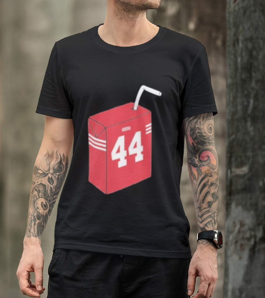 Kyle Juszczyk Juice Box Pack 44 San Francisco 49ers T-Shirt