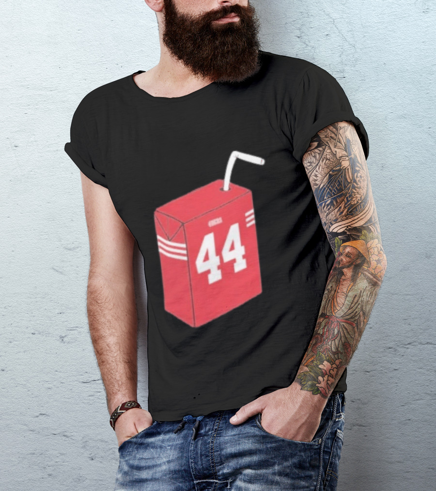 Kyle Juszczyk Juice Box Pack 44 San Francisco 49ers T-Shirt