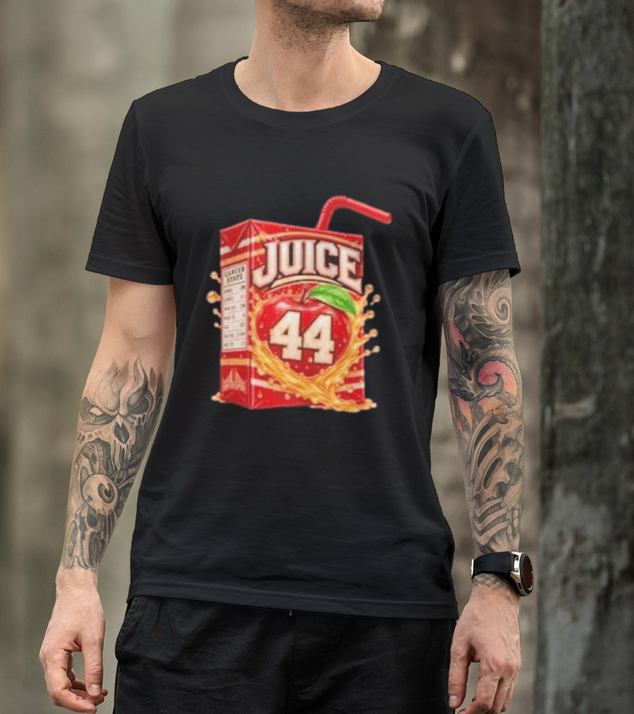 Kyle Juszczyk Juice Box 44 San Francisco 49ers Career Stats T-Shirt
