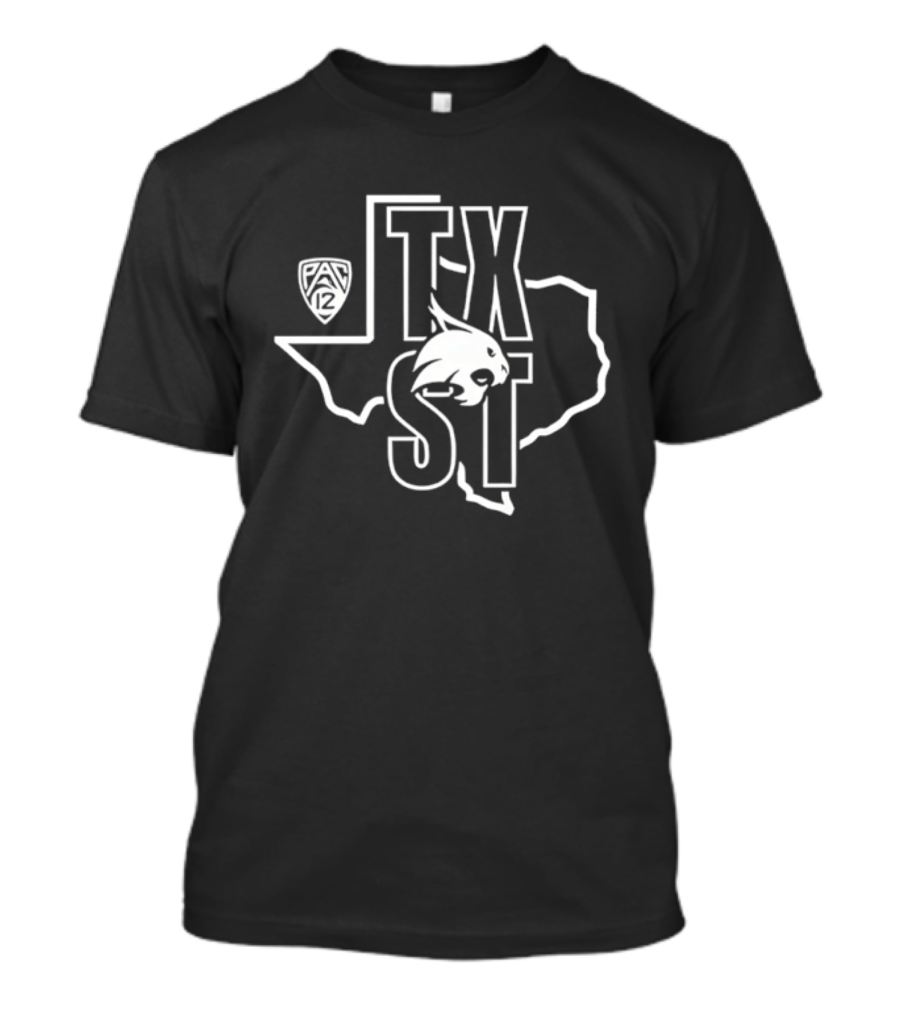 Texas State Bobcats TXST Pac 12 College Sports T-Shirt