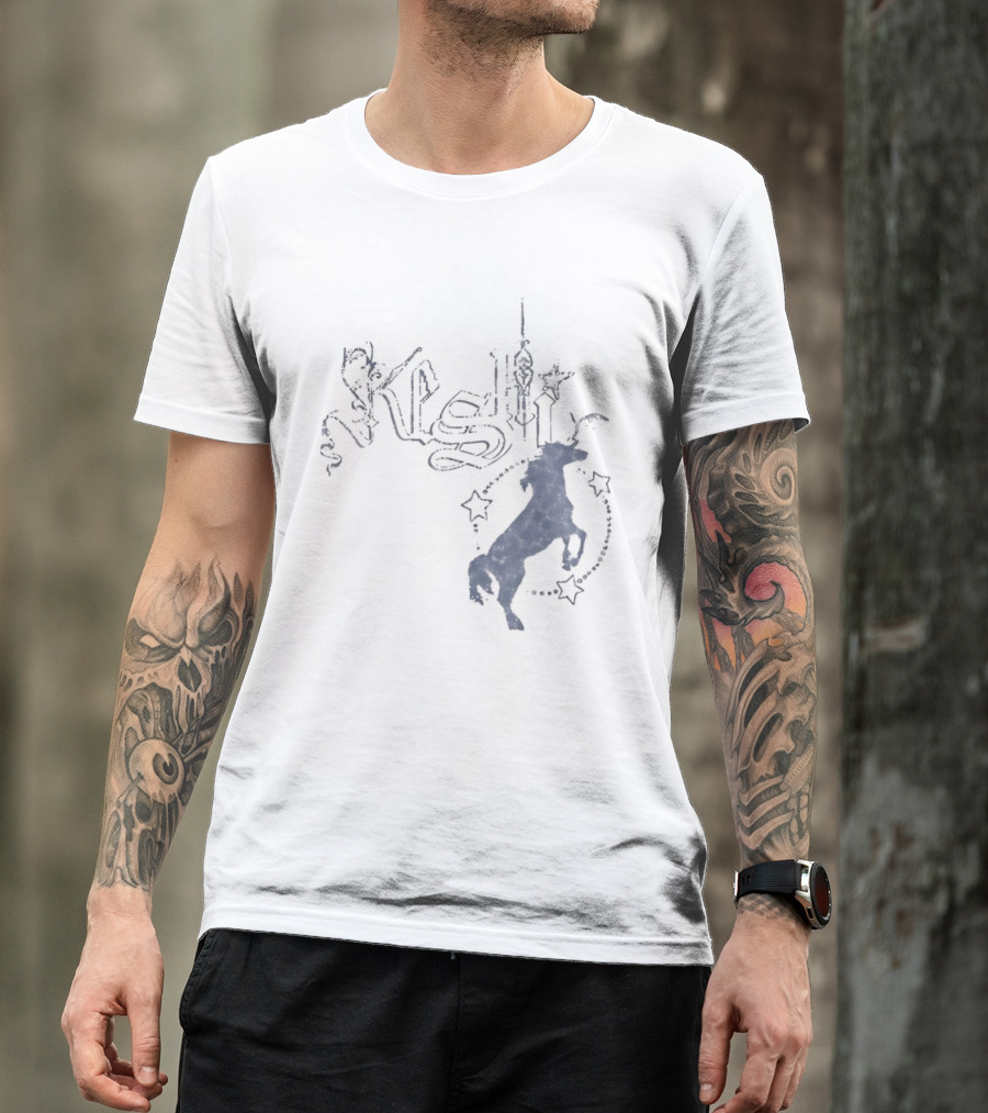 Kelis Distressed Unicorn Y2K R And B T-Shirt