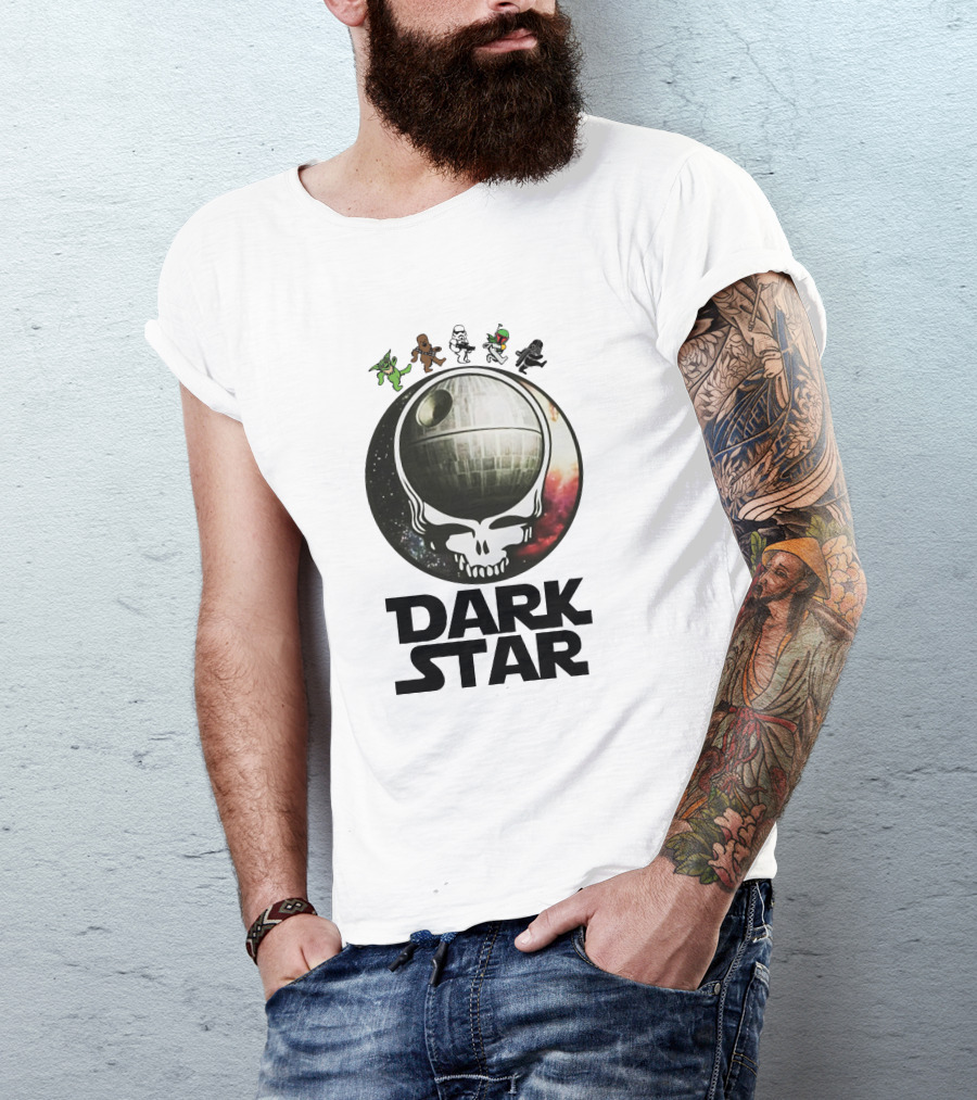 Classic Dark Star Wars Grateful Dead Crossover T-Shirt