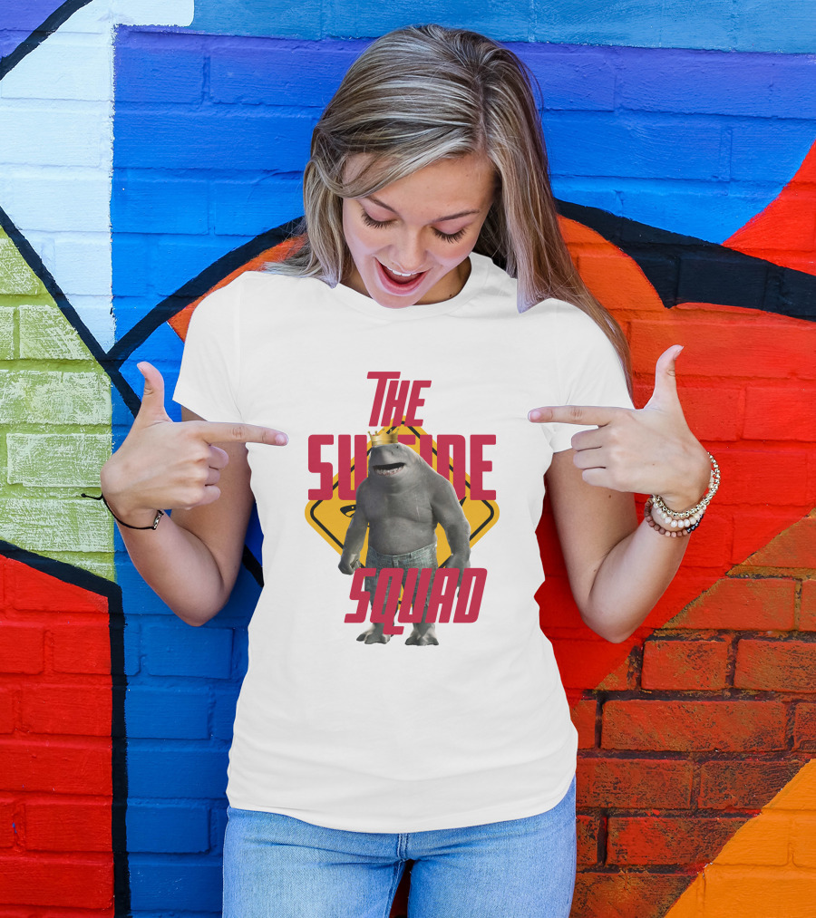 King Shark The Suicide Squad Num Num Movies T-Shirt