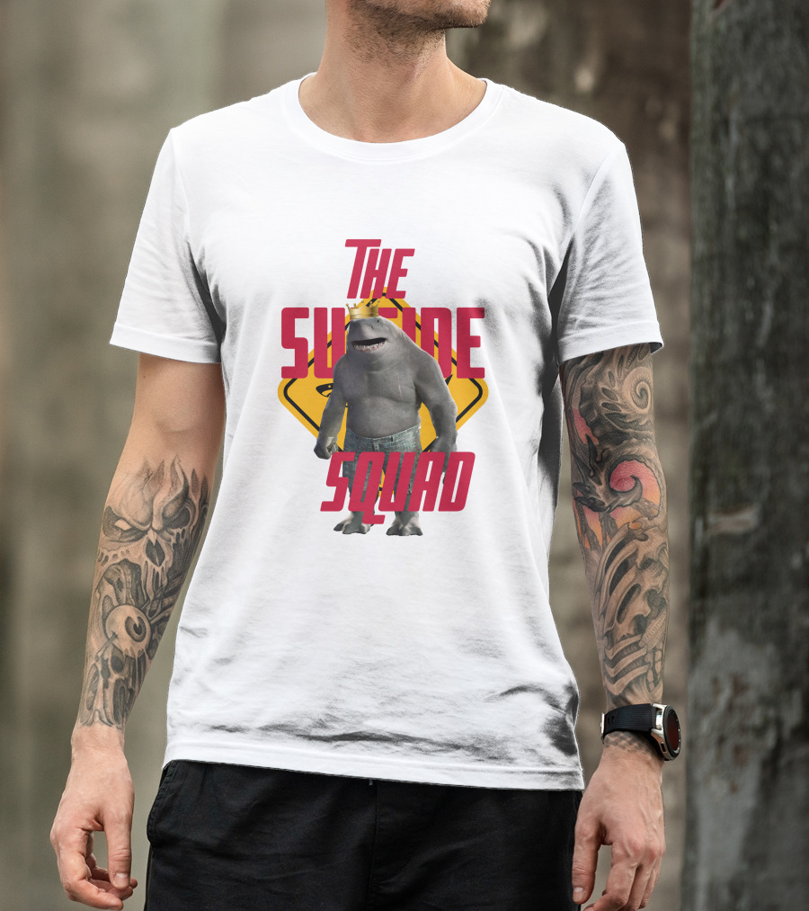 King Shark The Suicide Squad Num Num Movies T-Shirt