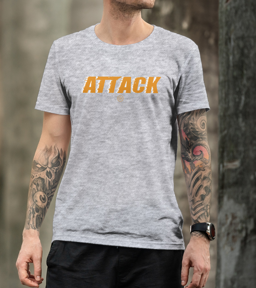 The DW Designs Attack Spyre Sports Group Johnny Majors TN T-Shirt