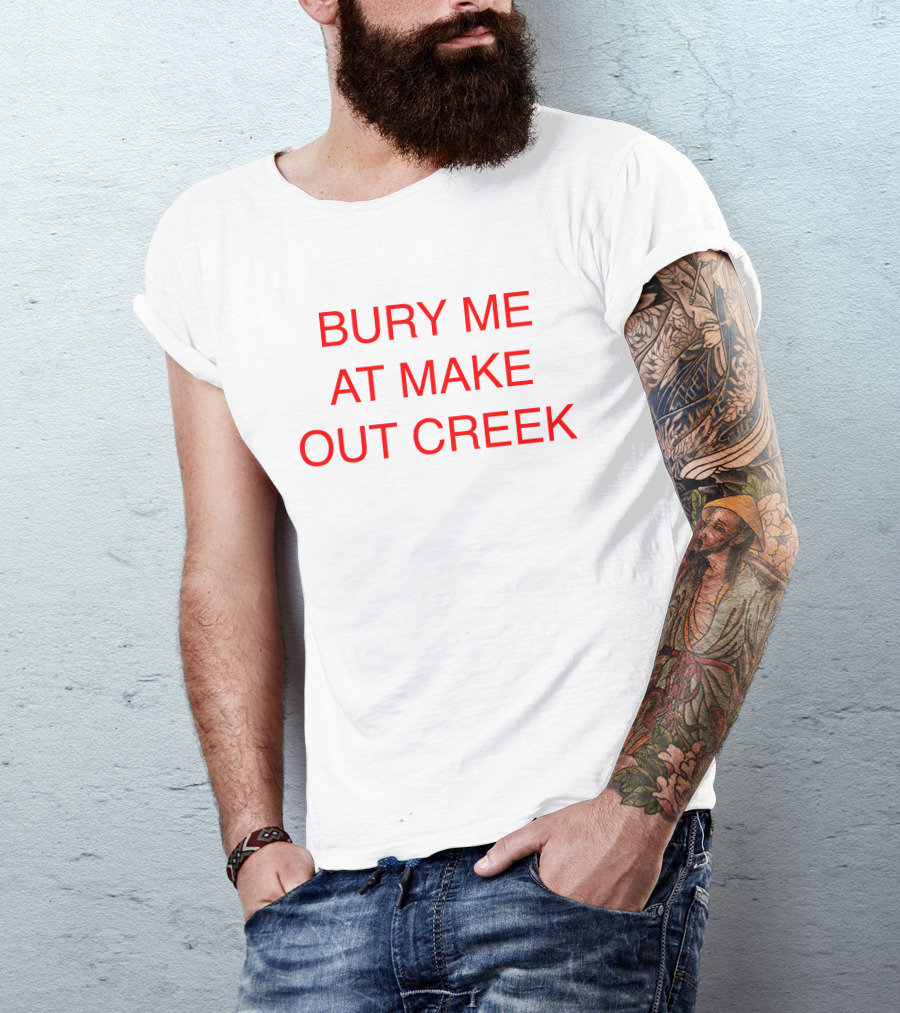 Mitski Merch Store Bury Me At Make Out Creek White Shirt Mitski Leaks T-Shirt